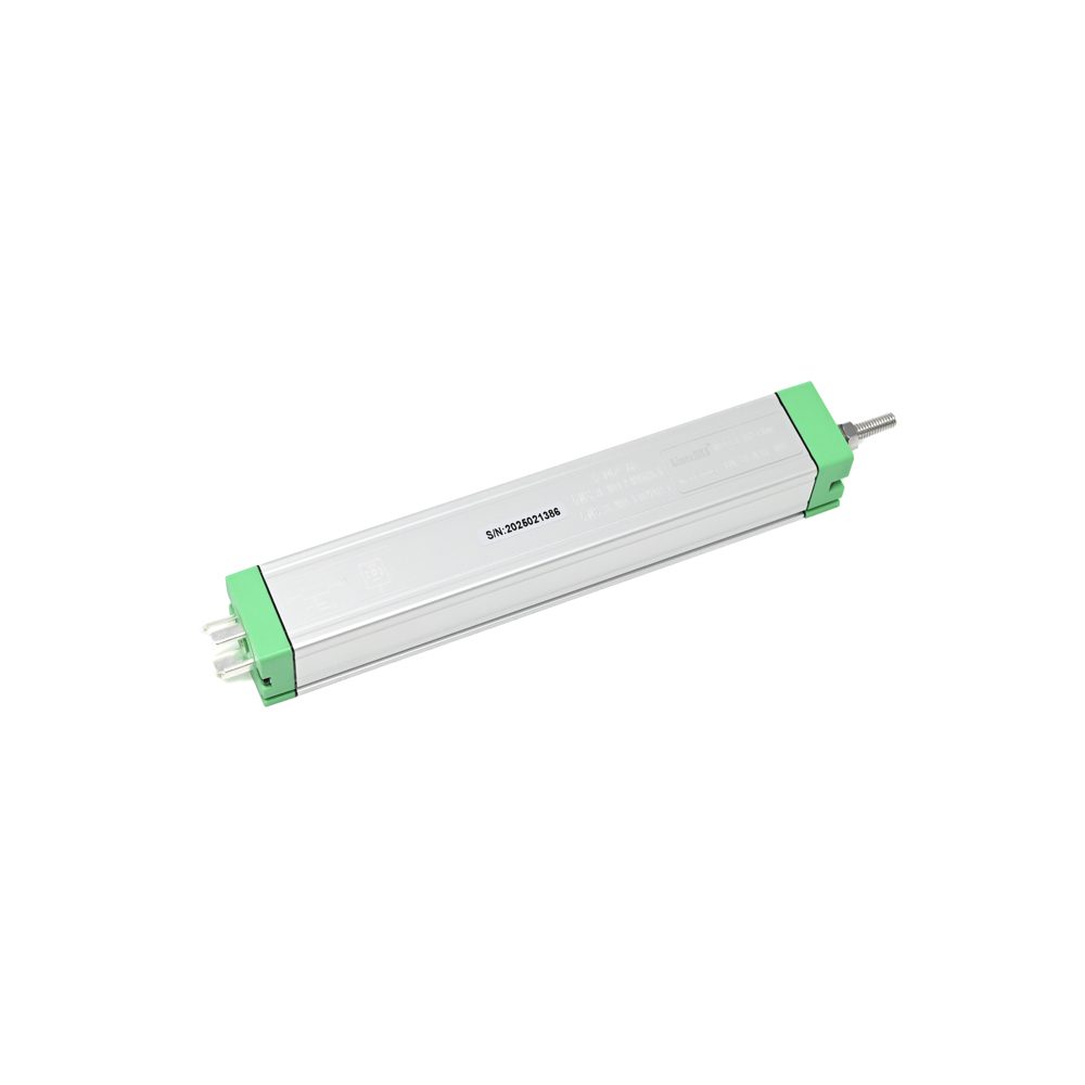 MIRAN LS2-50MM Linear Displacement Sensor - 0-50mm Range, Flange Mount, Hirschmann Plug