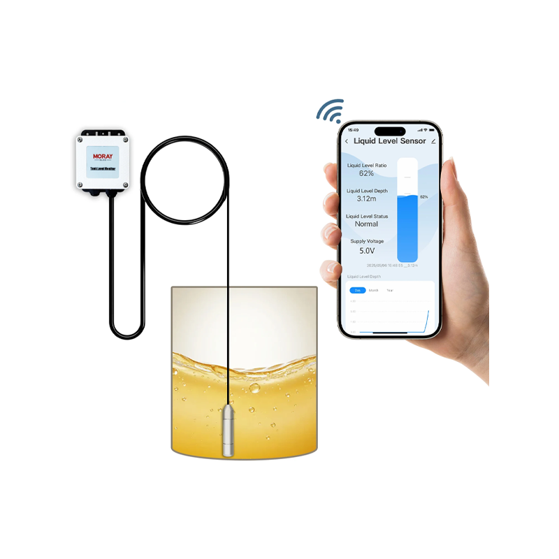 MORAYELEC ME202D High Accuracy Mini Ultrasonic Liquid Level Sensor (Range: 1-5m) - Tuya SmartLife - Image 5