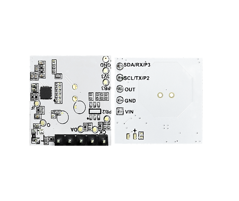 Moresense MS58-2020D85U4 5.8GHz Microwave Radar Motion Sensor Module - 2-3M Range, UART/I2C - Image 2