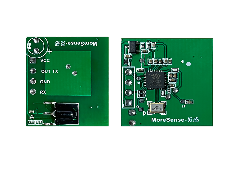 Moresense MS58-2220D20M4 Ultrasonic Sensor 6-8m Range - 5.8GHz DIP/PIR Series - Image 2