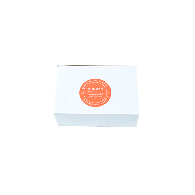 MUNBYN 4"x6" Fan-Fold Direct Thermal Shipping Labels - Pack of 500