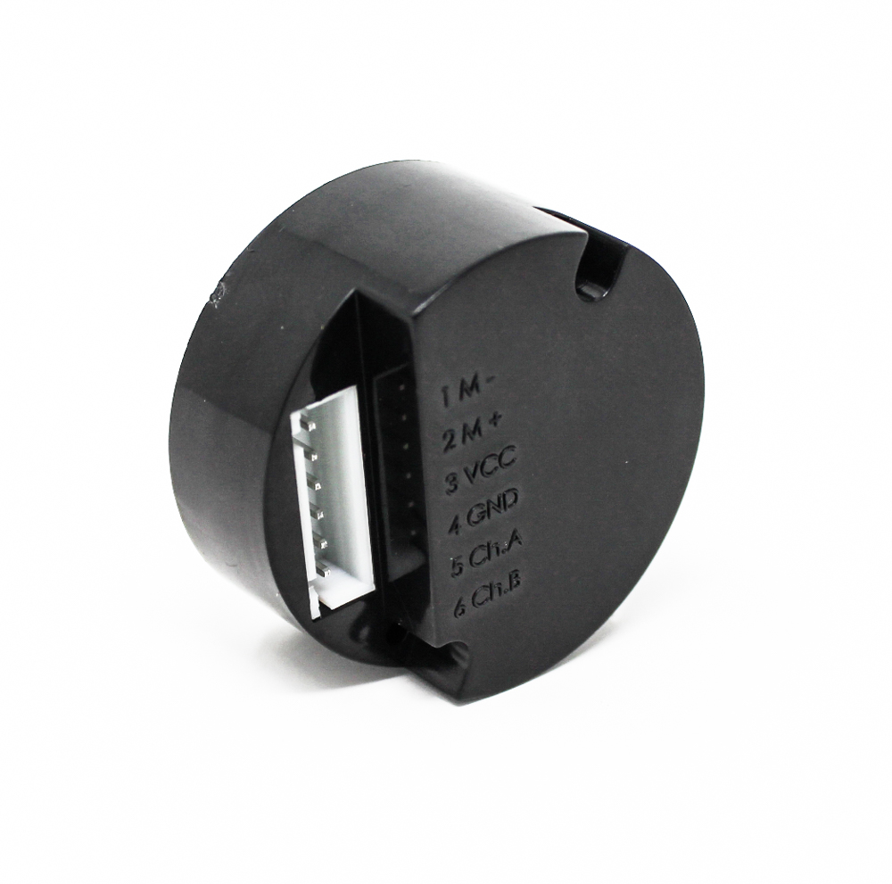 OE-28 Hall Effect Two Channel Magnetic Encoder - Plastic Case, Magnet & Cable - Image 3