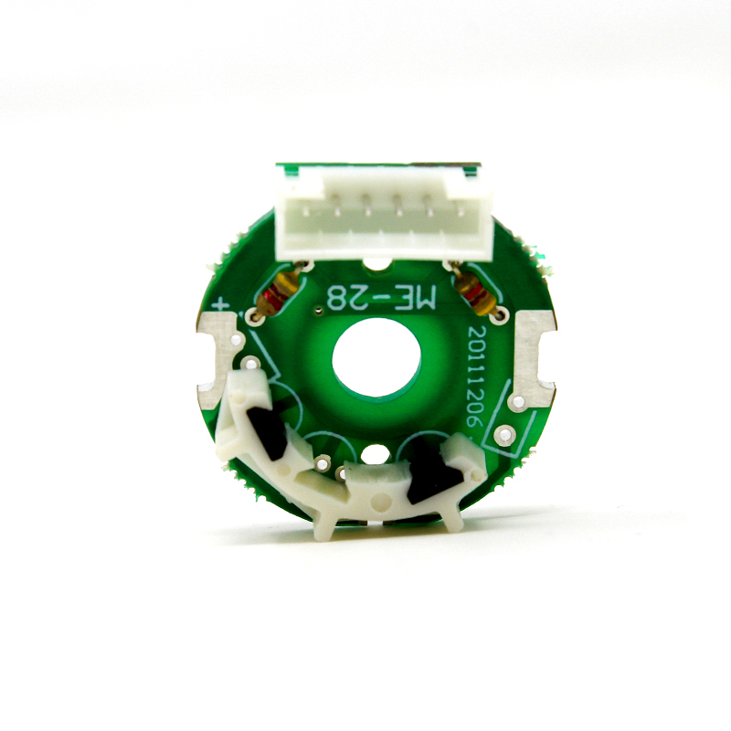 OE-28 Hall Effect Two Channel Magnetic Encoder - Plastic Case, Magnet & Cable - Image 6