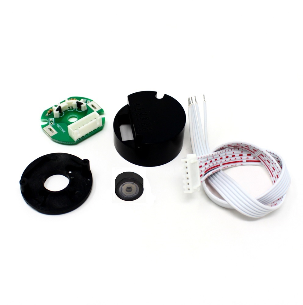 OE-28 Hall Effect Two Channel Magnetic Encoder - Plastic Case, Magnet & Cable - Image 8