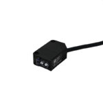 Omron E3Z-D62 Photoelectric Sensor, NPN Open-Collector, 12-24 VDC, 940 nm IR LED, ≤1 ms Response, IP67, 2 m Cable, 1 m Sensing Distance