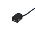 Omron E3Z-LS61 Distance-Settable Photoelectric Sensor, NPN Open-Collector, 12-24VDC, 670nm Red LED, 1ms Response, IP67, Sensing Distance 20-200mm Adjustable