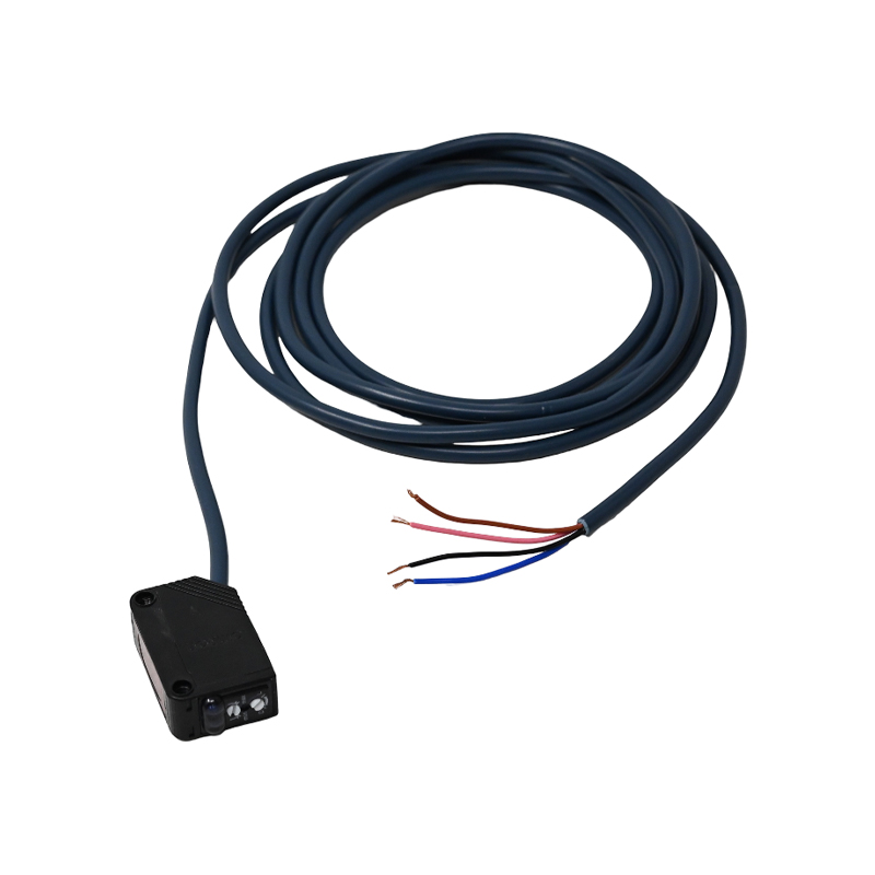 Omron E3Z-LS61 Distance-Settable Photoelectric Sensor, NPN Open-Collector, 12-24VDC, 670nm Red LED, 1ms Response, IP67, Sensing Distance 20-200mm Adjustable - Image 2