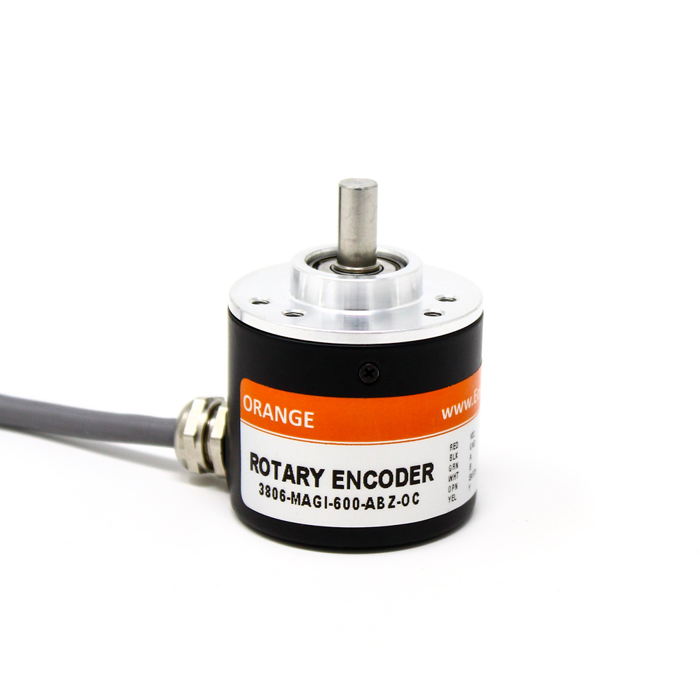 OrangeRX 600 PPR ABZ 3-Phase Incremental Magnetic Rotary Encoder - IP54, 2m Cable