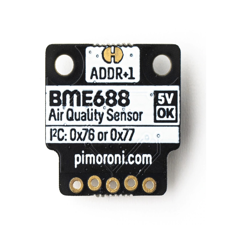 Pimoroni BME688 4-in-1 Air Quality Breakout (Gas, Temperature, Pressure, Humidity) - I2C/SPI - Image 2