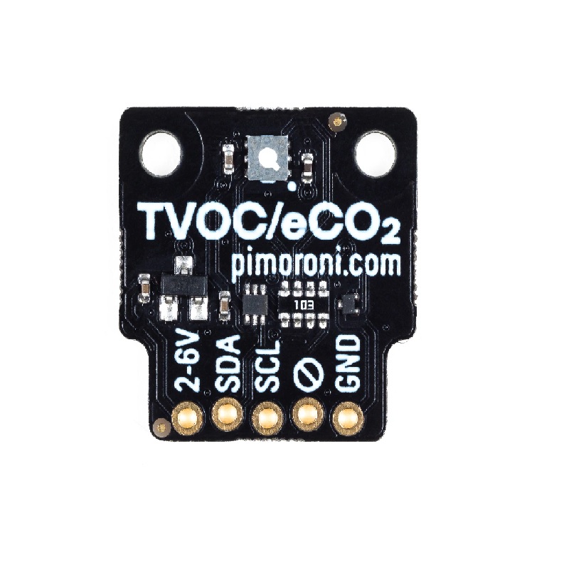 Pimoroni SGP30 VOC & eCO2 Air Quality Sensor Breakout - I2C Interface - Image 3