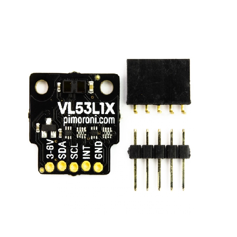 Pimoroni VL53L1X Time of Flight (ToF) Distance Sensor Module - I2C Interface - Image 4