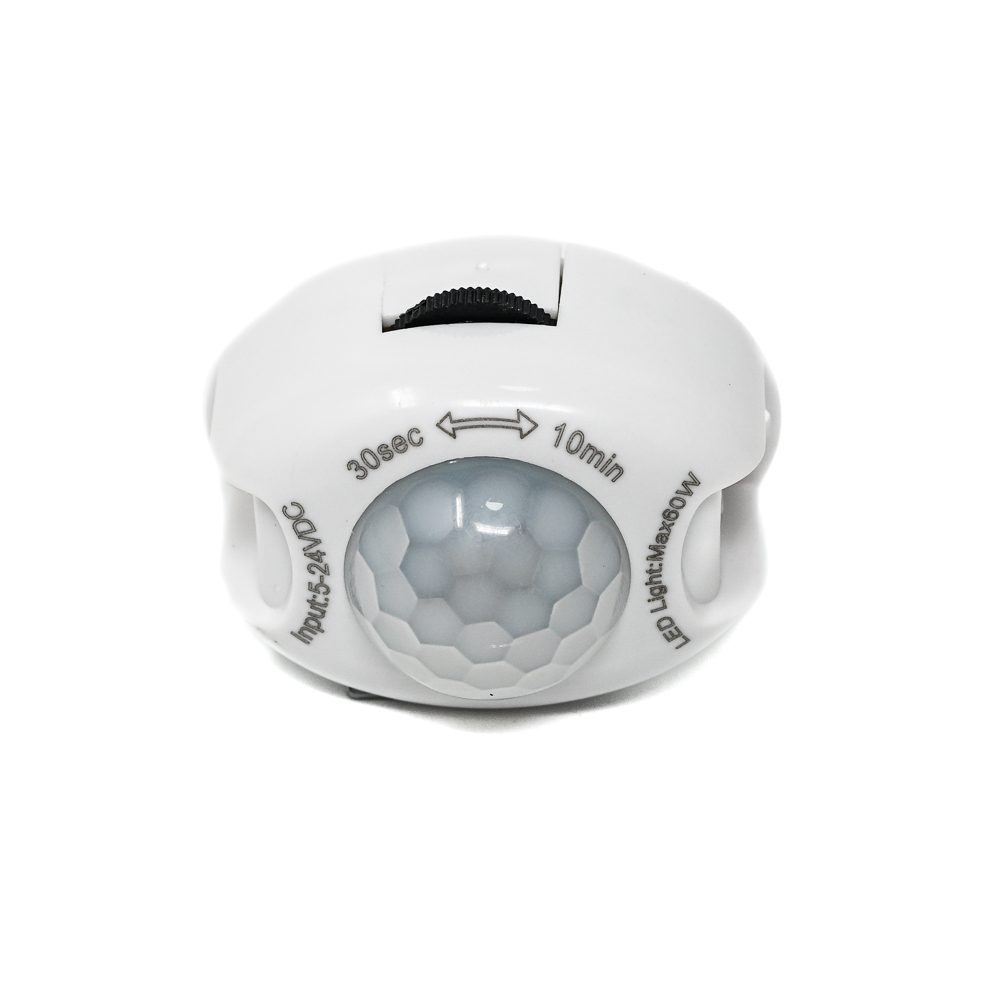 PIR9 Light Band Sensor DC5-24V - 120° Fresnel Lens, Screw Socket