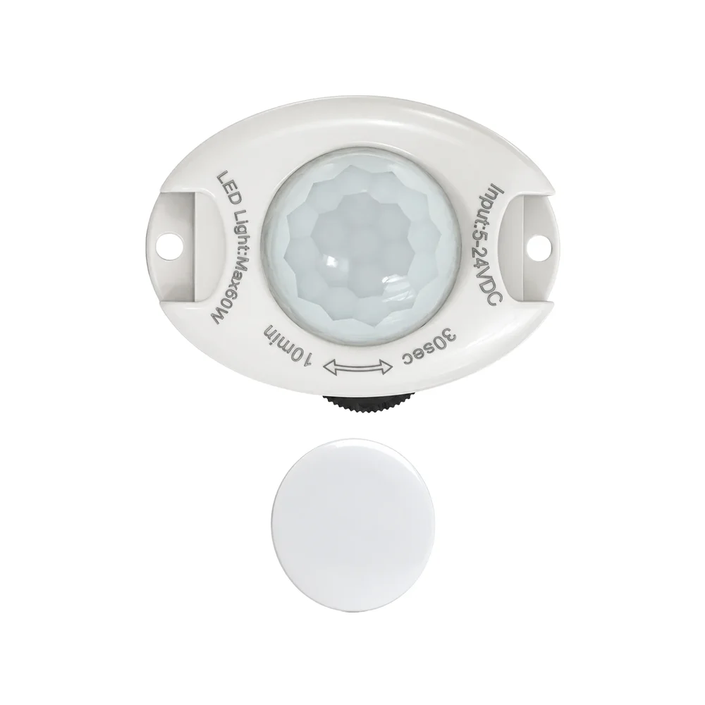 PIR9 Light Band Sensor DC5-24V - 120° Fresnel Lens, Screw Socket - Image 3