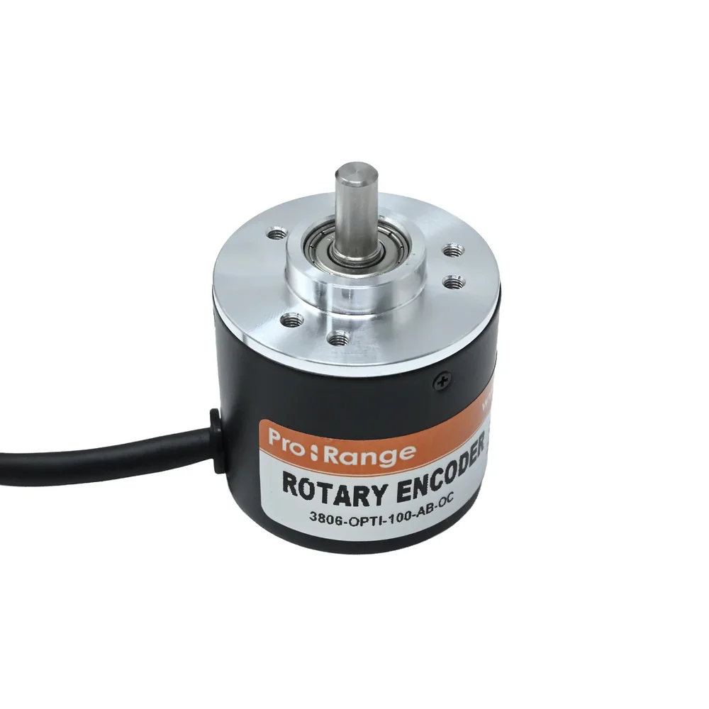 Pro-Range 1000 PPR 2-Phase Incremental Optical Rotary Encoder (41mm OD) - NPN Open Collector, 2m Cable - Image 3