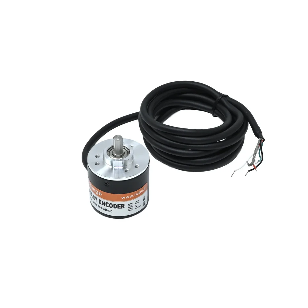 Pro-Range 1000 PPR 2-Phase Incremental Optical Rotary Encoder (41mm OD) - NPN Open Collector, 2m Cable - Image 4