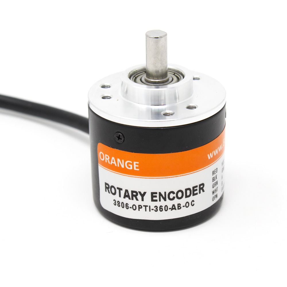Pro-Range 360 PPR 2-Phase Optical Rotary Encoder with 1.5m Cable & Pull-Up Resistors