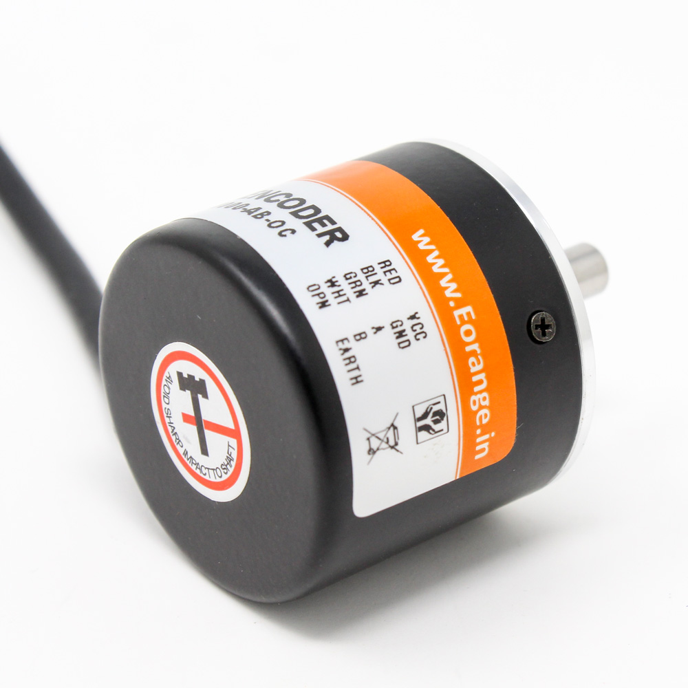 Pro-Range 3806-OPTI-100-AB-OC 100 PPR 2-Phase Optical Rotary Encoder - IP52, 1.5m Cable - Image 4