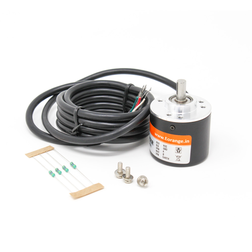 Pro-Range 400 PPR 2-Phase Optical Rotary Encoder with 1.5m Cable & Pull-Up Resistors - Image 5