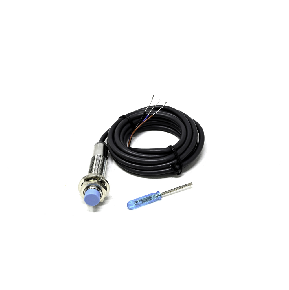 Pro-Range CRJ-A12-5APB Capacitive Proximity Sensor - PNP Output, M12 Thread, 5mm Detection - Image 2