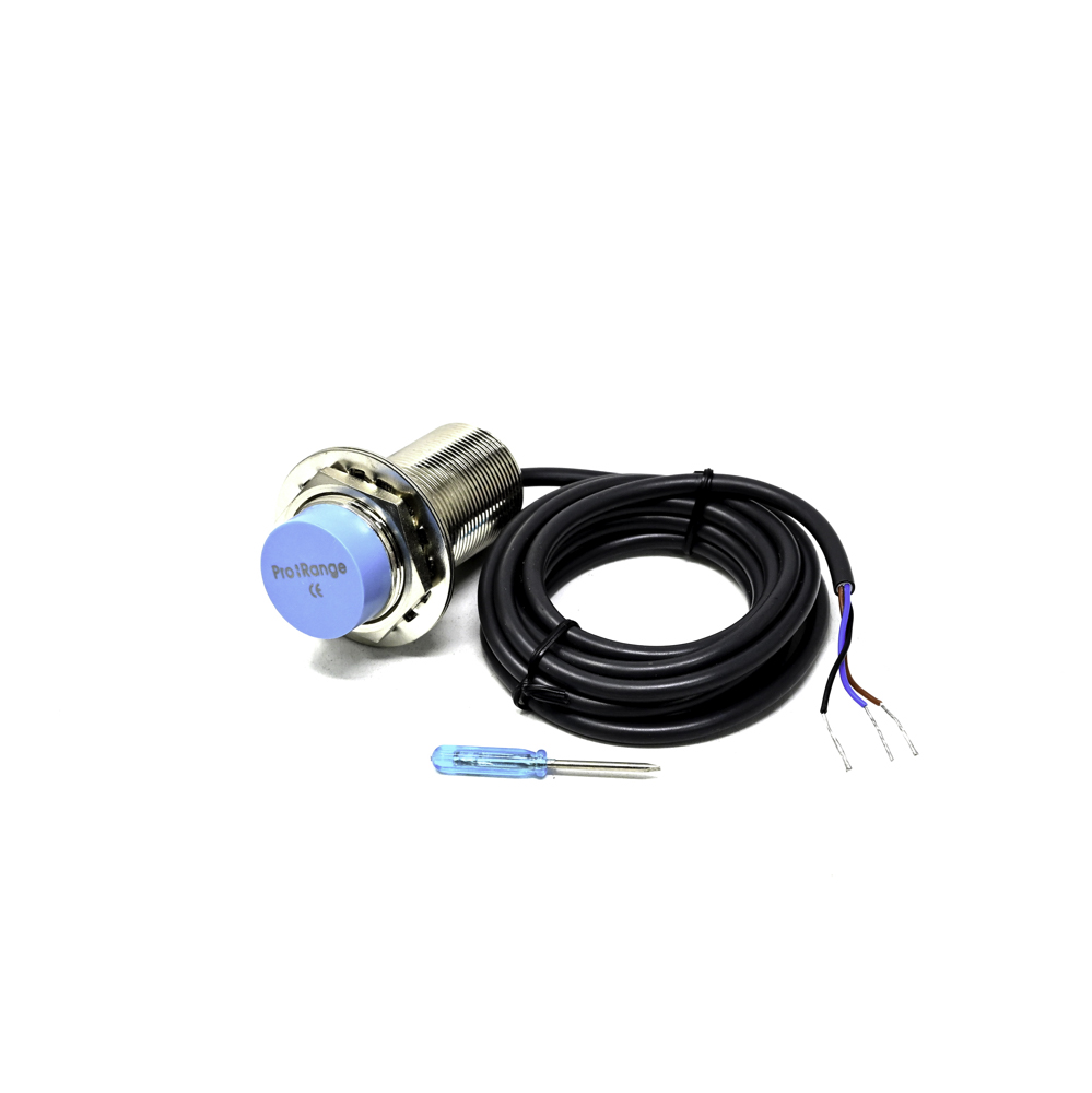 Pro-Range CRJ-A30-15APB Capacitive Proximity Sensor, PNP Output, M30 Thread, 15mm Detection - Image 2