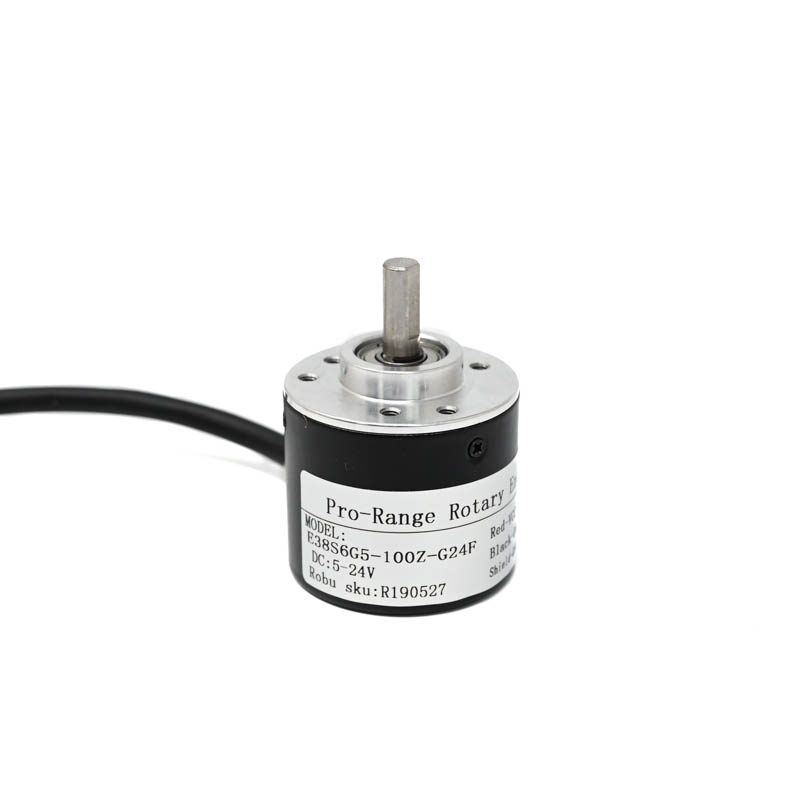 Pro-Range E38S6G5-100Z-G24F Rotary Incremental Encoder - 38mm, Photoelectric, ABZ 3 Channels, 100 PPR