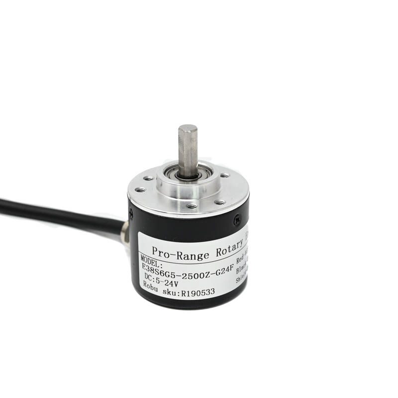 Pro-Range E38S6G5-2500Z-G24F Rotary Incremental Encoder - 38mm, Photoelectric, ABZ 3 Channels, 2500 PPR