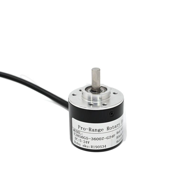 Pro-Range E38S6G5-3600Z-G24F Rotary Incremental Encoder - 38mm, Photoelectric, ABZ 3 Channels, 3600 PPR