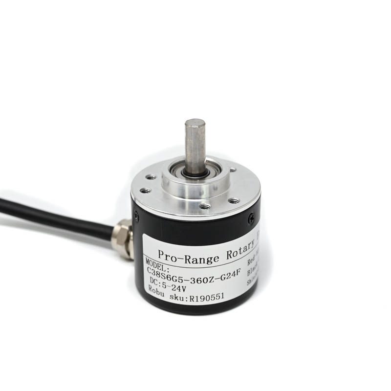 Pro-Range E38S6G5-360Z-G24F-S Rotary Incremental Encoder - 38mm, Photoelectric, ABZ 3 Channels, 360 PPR