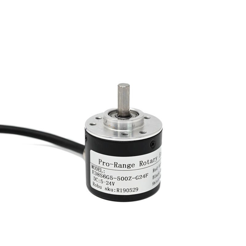 Pro-Range E38S6G5-500Z-G24F Rotary Incremental Encoder - 38mm, Photoelectric, ABZ 3 Channels, 500 PPR