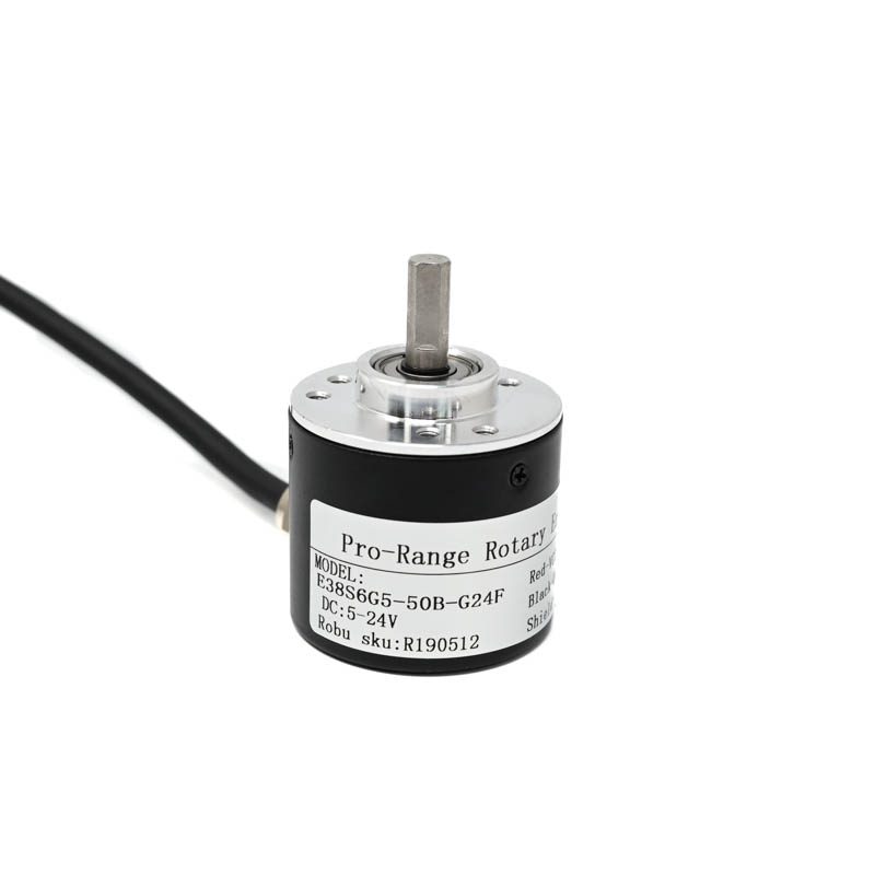 Pro-Range E38S6G5-50B-G24F Rotary Incremental Encoder - 38mm, Photoelectric, AB 2 Channels, 50 PPR