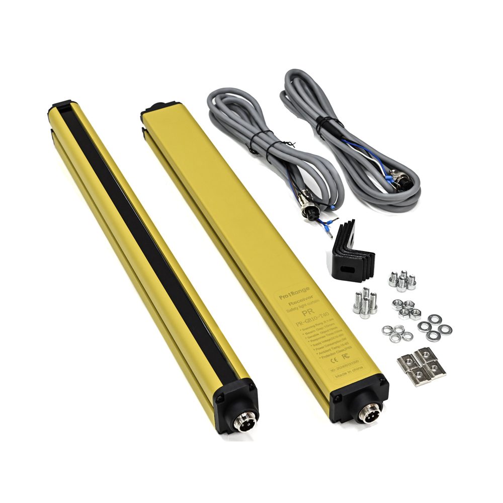 Pro-Range GB10-T40 Light Curtain Sensor Pitch 10, No. of Beams 40, Detection Height 390mm - 12/24V DC, IP64 - Image 2