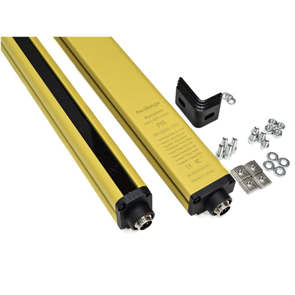 Pro-Range GB20-T12 Light Curtain Sensor Pitch 20 Beams, 220mm Detection Height - 12/24V DC, IP64 - Image 3