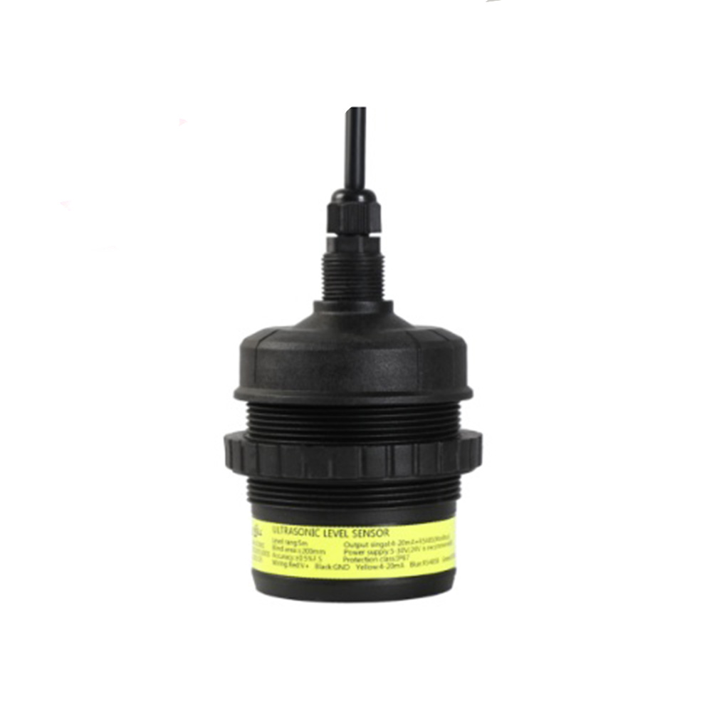 Pro-Range PR-UE3003 Ultrasonic Level Sensor (0-5m Range, 0.5% FS) - RS485 Modbus & 4-20mA Output, IP67, M68 Thread, 1m Cable