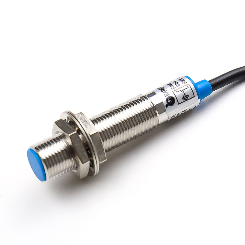 Pro-Range RM12 2mm PNP Inductive Proximity Sensor (Shielded) - M12 Thread, 2m Cable