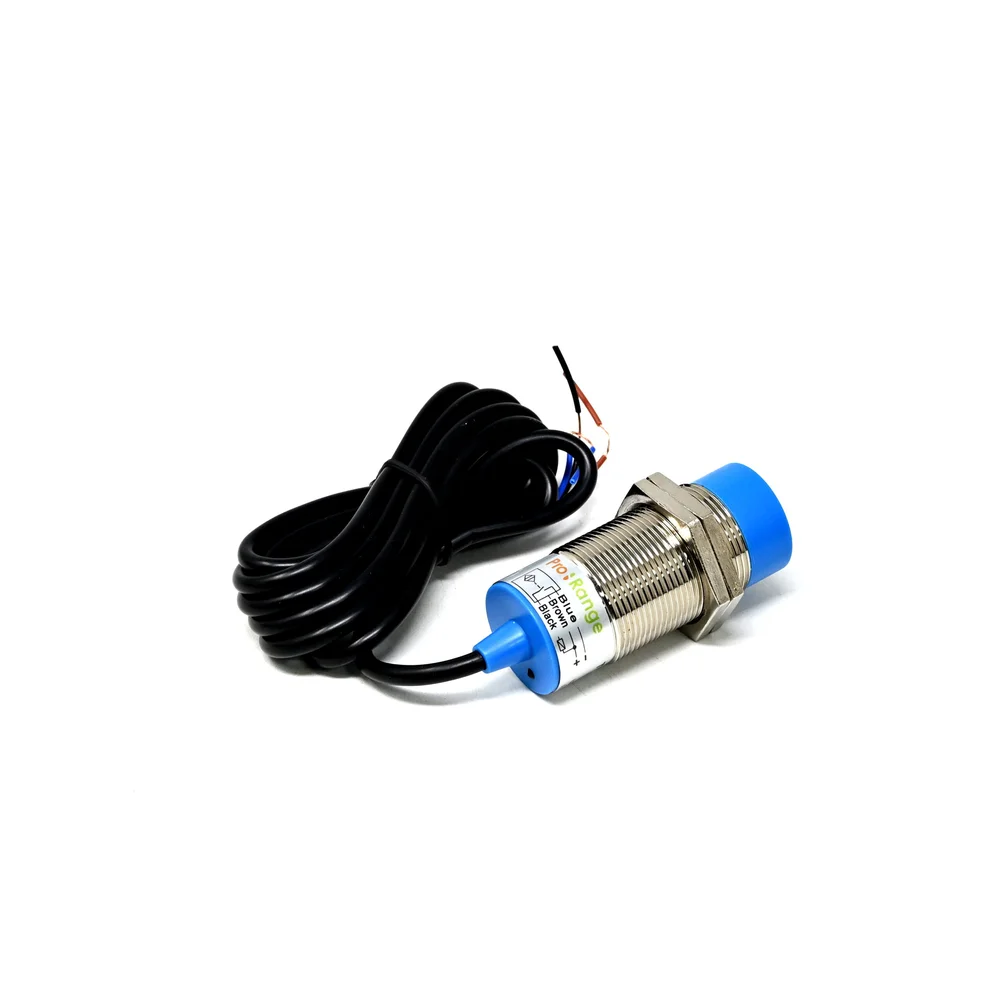 Pro-Range RM30-30105NA 15mm NPN Inductive Proximity Sensor DC6-36V - M30 Thread, Shielded, 2m Cable - Image 2