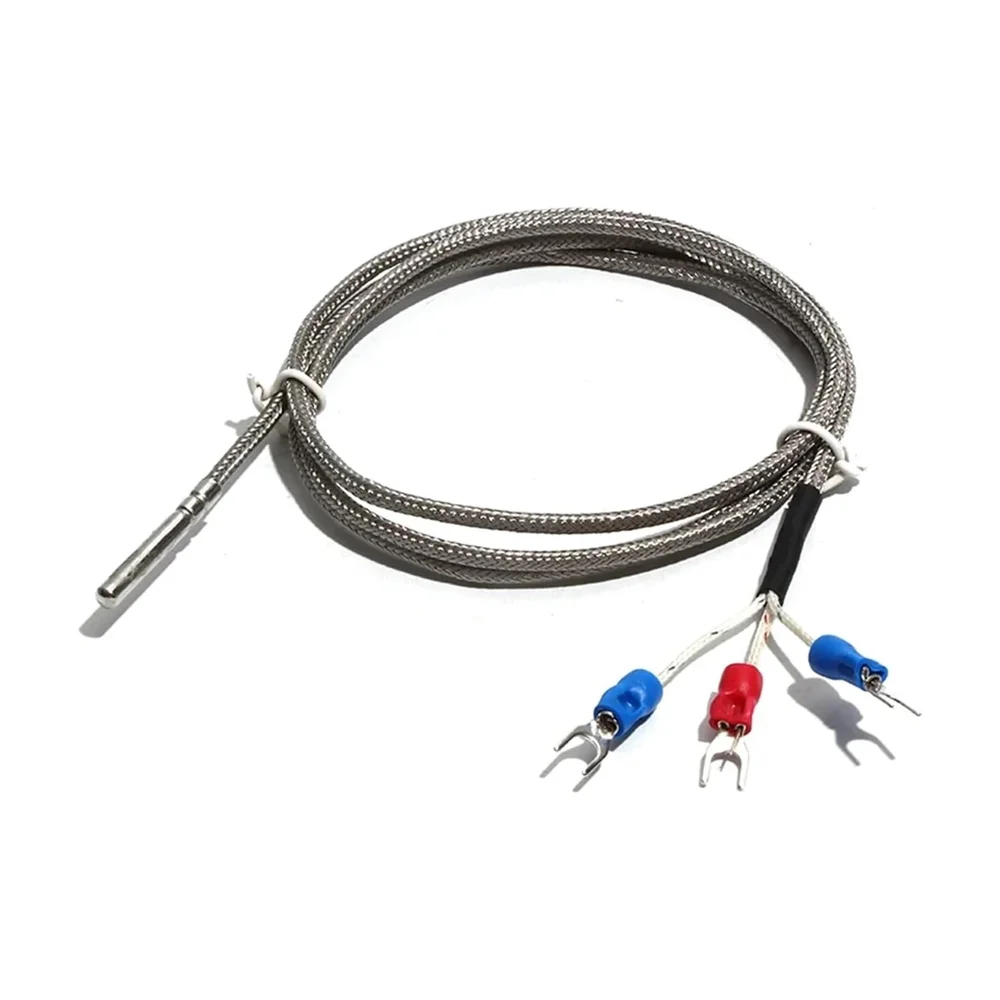 PT100 B-class 0.3 Precision Temperature Sensor 4x30mm 2m Cable - Image 2