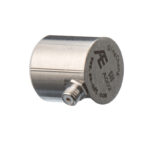 QAWRUMS G80 Resonant Piezoelectric AE Sensor, >75dB, 80KHz, -20℃~120℃, IP62, SUS-304 Stainless Steel, Ceramic Face, M5 Connector
