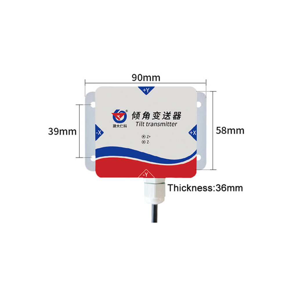 Renke RS-DIP-N01-1 Tilt Sensor & Inclinometer, IP65 Waterproof, RS485 Modbus Protocol - Image 2
