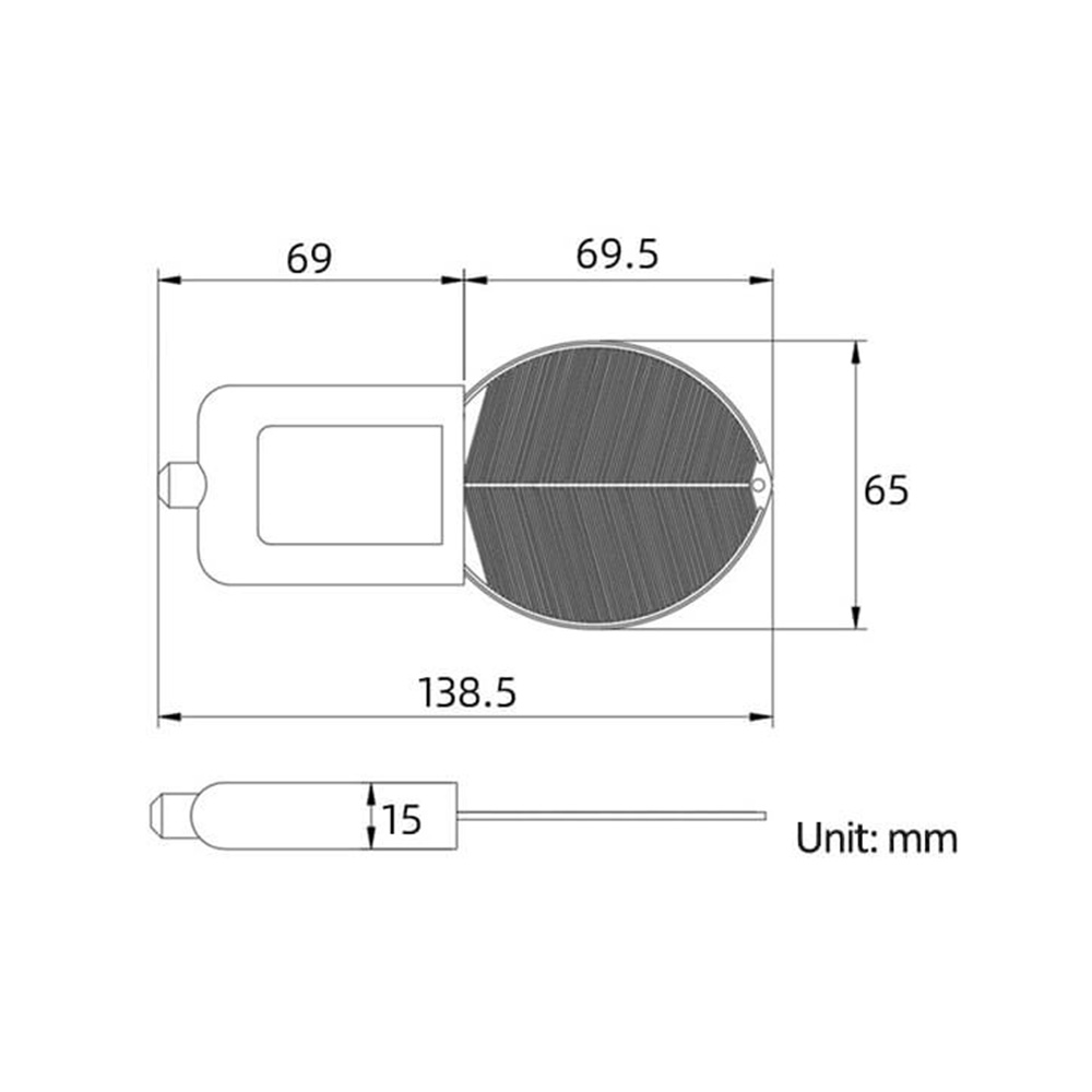 Renke RS-WS-N01-YM-1 Leaf Wetness Sensor -40℃~+60℃, RS485, IP67 - Image 2
