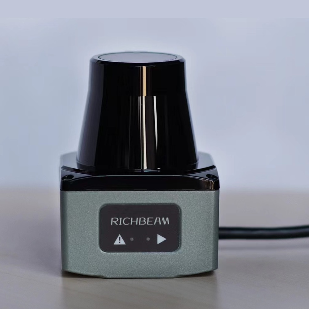 Richbeam LakiBeam1 270° Industrial Single-line 2D ToF LiDAR (25m, 12V, Ethernet UDP, IP65) - Image 2