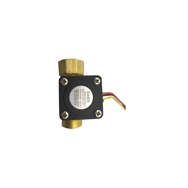 Saier HZ21FA Water Flow Sensor (1–30 L/min) - DC 4.5-18V
