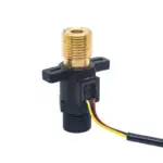Saier HZ21TA Water Flow Sensor (1–30 L/min) - Turbine Sensor, DC 4.5-18V