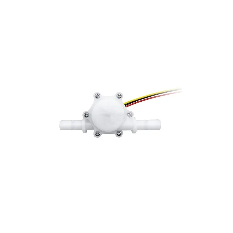 Saier HZ83K Water Flow Sensor (0.3–10 L/min) - Turbine Sensor w/ Analog/Digital Output