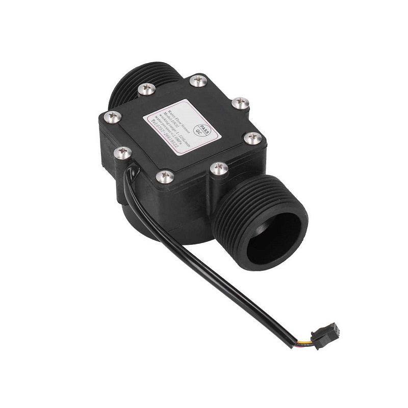 SEA DN32 Water Flow Sensor Flowmeter 1-120L/min - 3.5-24V Hall Effect, 1.25'' Thread - Image 2