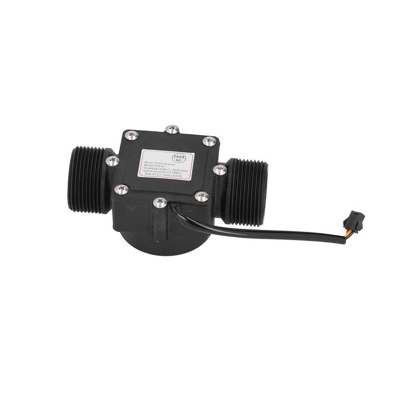 SEA DN32 Water Flow Sensor Flowmeter 1-120L/min - 3.5-24V Hall Effect, 1.25'' Thread - Image 6