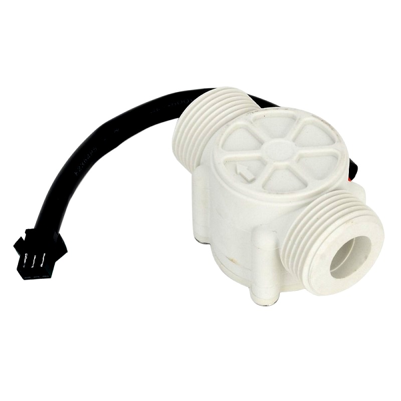 SEA YFS403 Water Flow Sensor Flowmeter G3/4 1-30L/Min - 3.5-24V DC Hall Effect - Image 3
