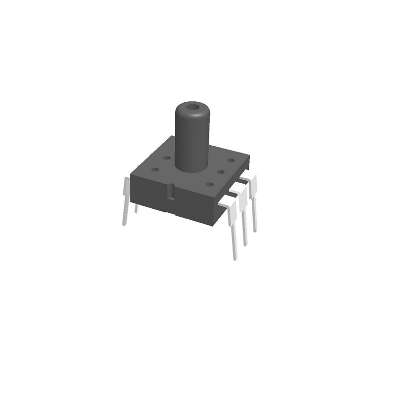 Sencoch GZP6857A201KPP50K Pressure Sensor, 0-200 kPa, Analog Output, 5V DC, DIP-6 Package - Image 2