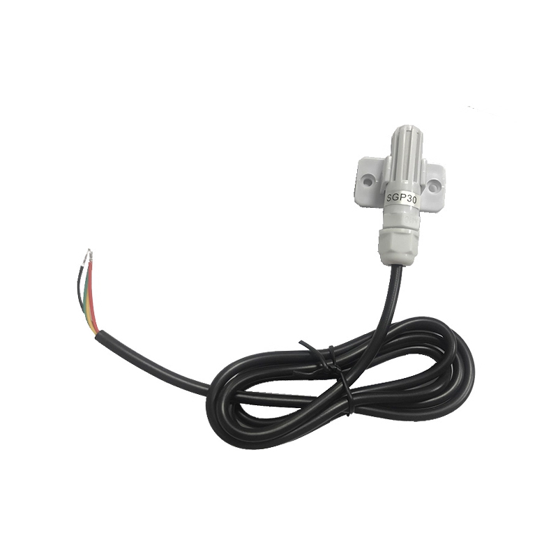 Sensirion SGP30 TVOC & CO2eq Gas Sensor Module - White Shell w/ Built-in Cotton Core & Card Holder, 1m Cable - Image 2