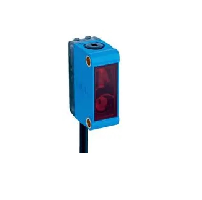 SICK GTB6-P1211 (1052440) Rectangular Photoelectric Proximity Sensor, 650 nm, PNP, 3-Wire, DC 10-30V, Cable, IP67, Sensing Range 35-140 mm