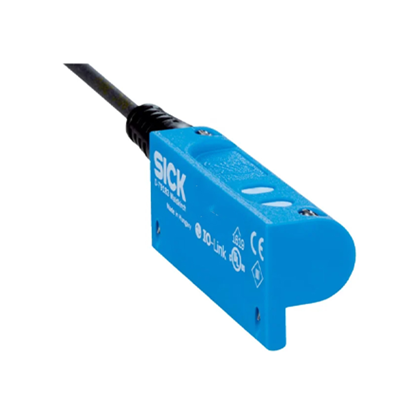 SICK MPS-200CLTP0 Cylinder Position Sensor, C-Type, 200mm Range - Analog/Digital/IO-Link, 4-Pin M8 Cable